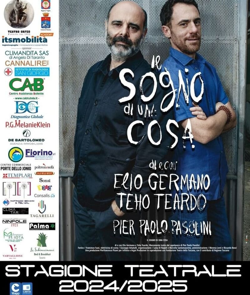 Il sogno di una cosa con Elio Germano e Teho Teardo