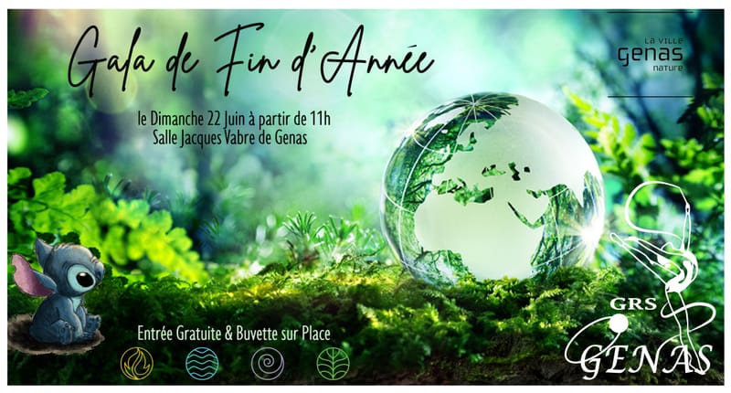 Gala de fin d'année - Dimanche 22 Juin à partir de 11h