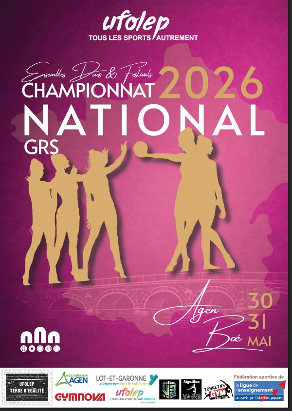 Championnat National équipes/duos et festivales - les 30 & 31 Mai 2026 à Agen/Boé