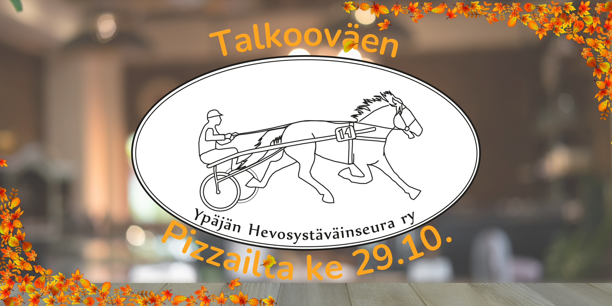 Talkooväen pizzailta ke 29.10.