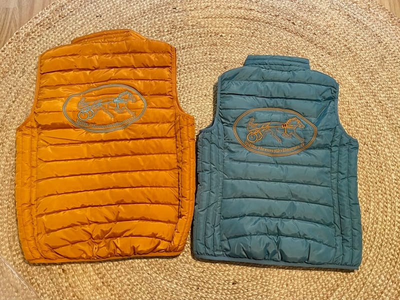 Kesäiset iltakahvit ja toppaliivien sovitus