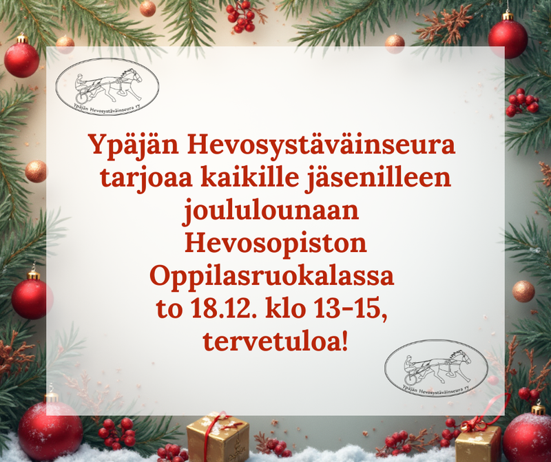 Joululounas Oppilasruokalassa