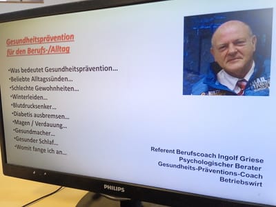 Speed-Dating Vorträge in 2h informiert! Gesundheit! image