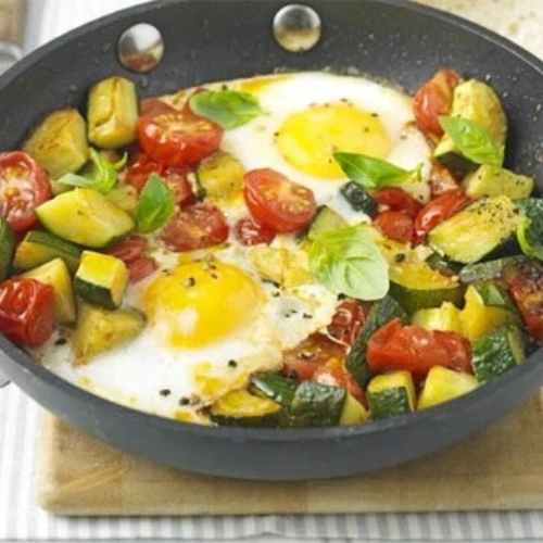 One Pan Eggs - Kim's Nutrition