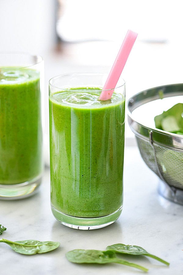 Golden Spiced Green Smoothie - Kim's Nutrition