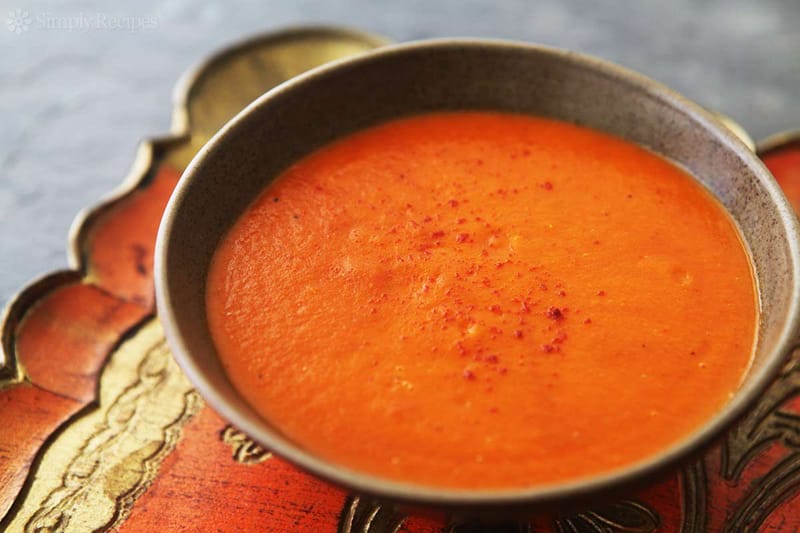Roasted Red Pepper Soup - Kim's Nutrition