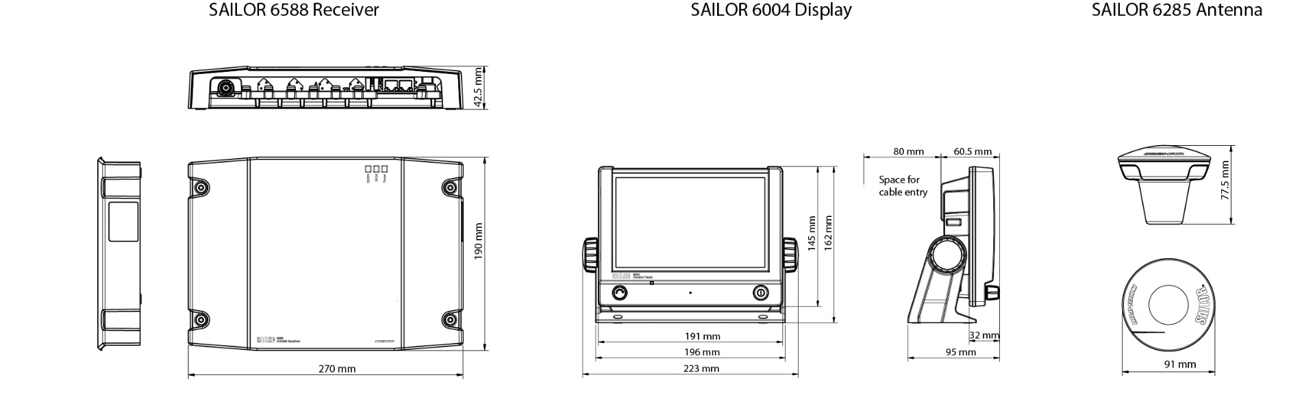 SAILOR 6560 GNSS System