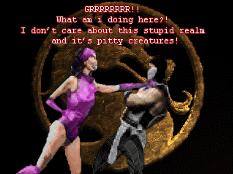  mileena dueling with smoke