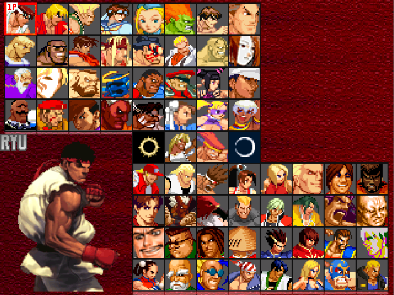 STREET FIGHTER X FATAL FURY M.U.G.E.N.