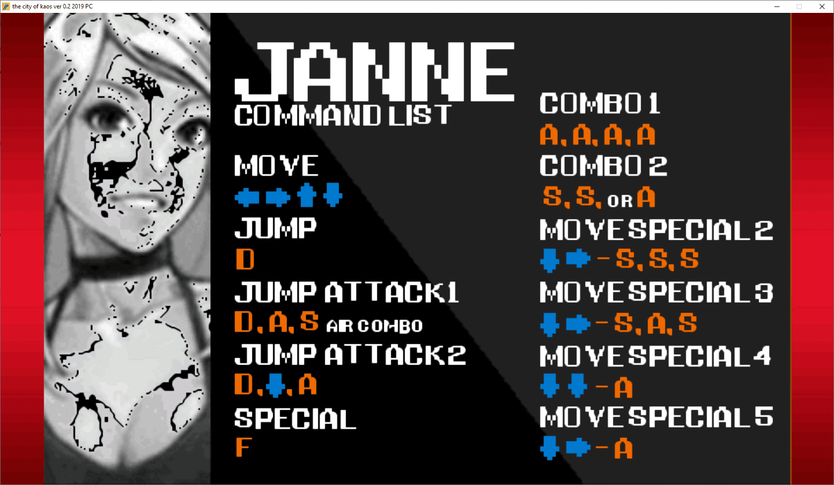 janne-combo-command-list