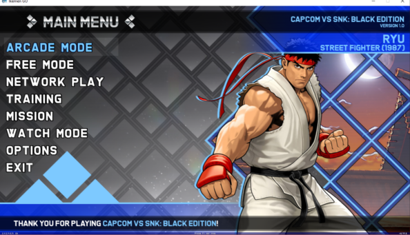 ⭐👉 Capcom VS SNK HD Black Edition