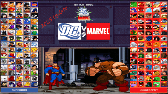 DC vs MARVEL Update 2025 by Tiger Henk
