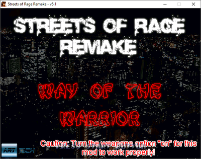 Streets of Rage Remake: Caminho do Guerreiro