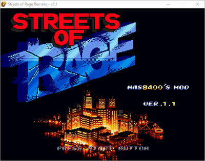 Streets of Rage Remake: Nas 8400's Mod
