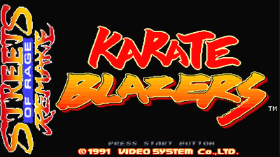 ⭐👉 Karate Blazers Remake | No OpenBoR [SoRR]