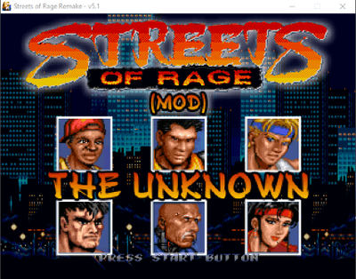 ⭐👉 Streets of Rage: The Unknown