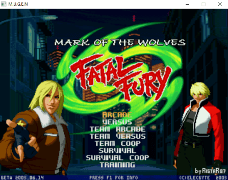 ⭐👉 Fatal Fury - Mark of the Wolves MUGEN