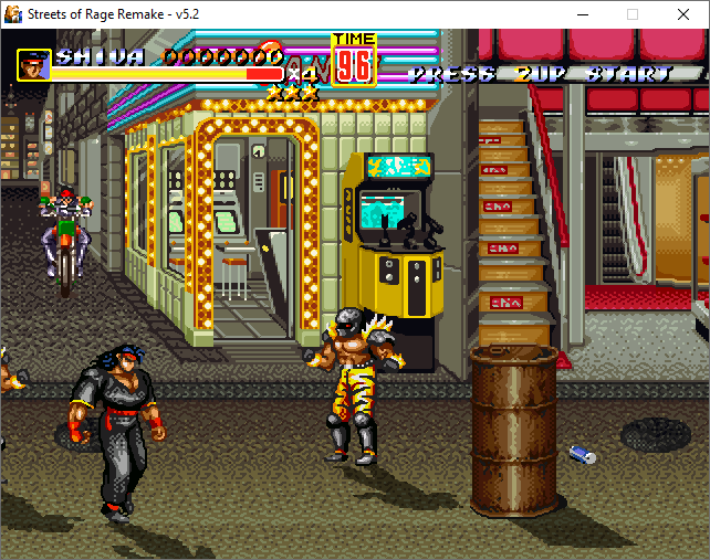 Streets of Rage Remake-vs-Burning Fight Prototype