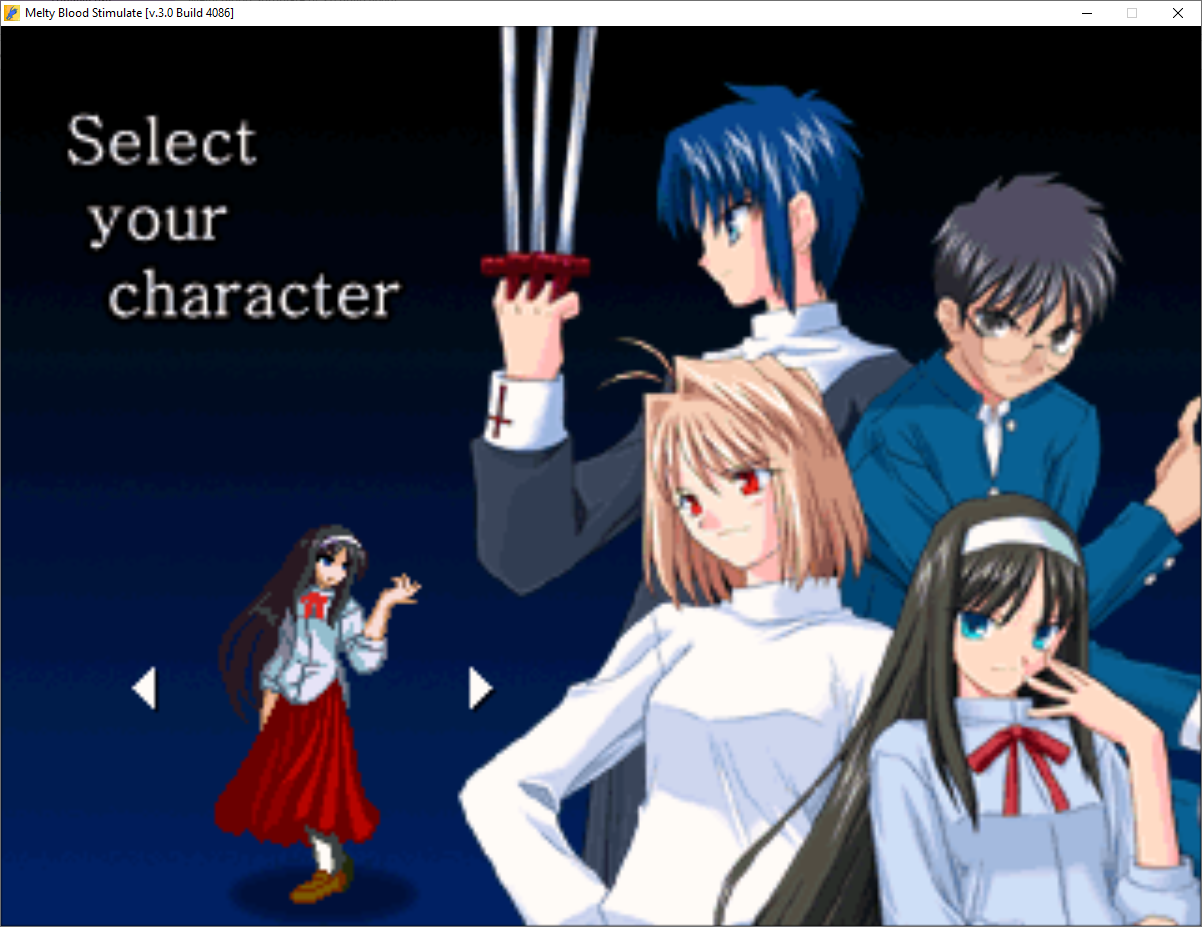 Melty Blood Stimulate-Tohno Akiha