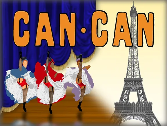 "Can-Can" - by Abe Burrows and Cole Porter - Sullivan Rep (Newton, MA.)