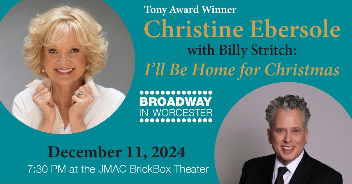 METRMAG Spotlight On: Broadway in Worcester Presents Tony Award Winner Christine Ebersole with Grammy Award Winner Billy Stritch