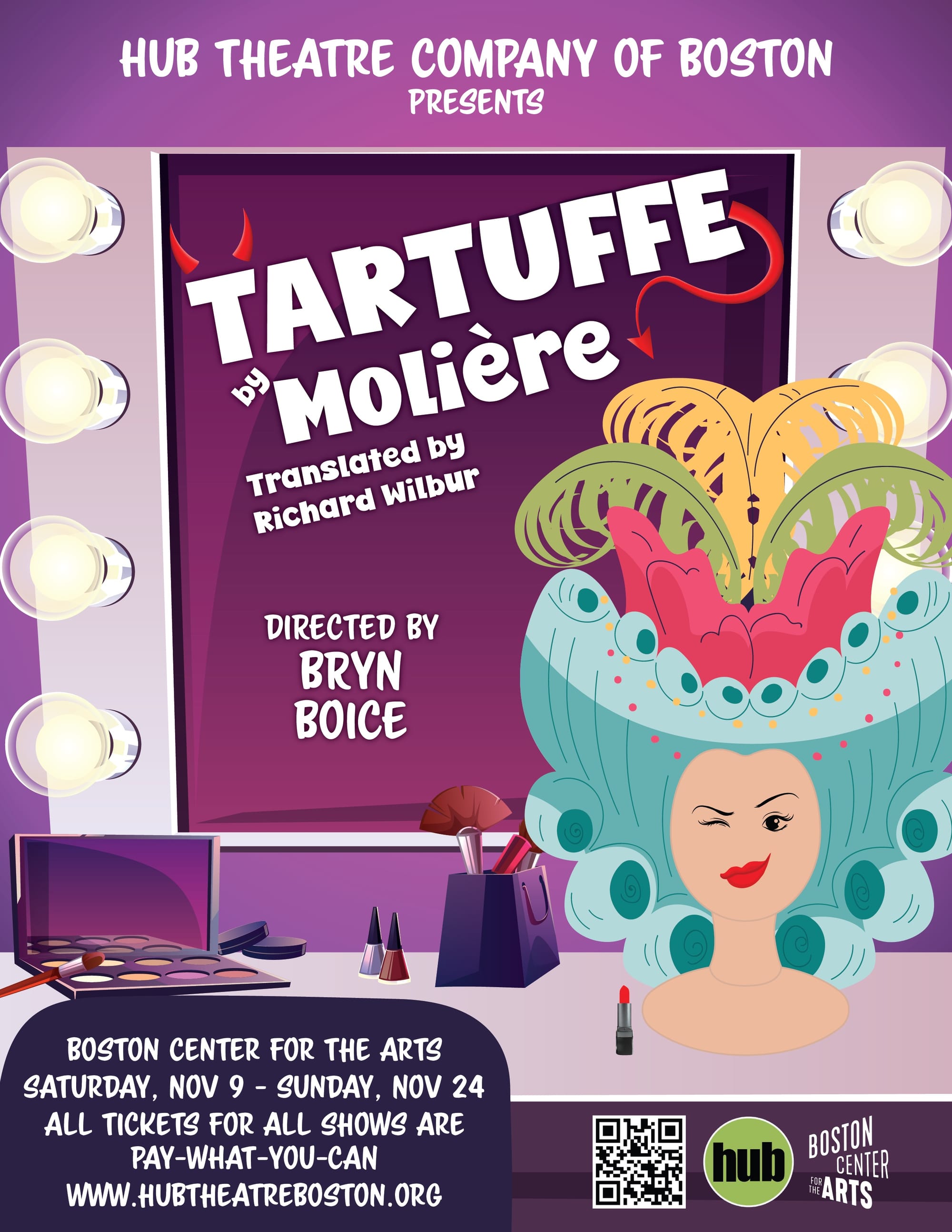 "Tartuffe" - by Molière - Hub Theatre Company (Boston, MA.)