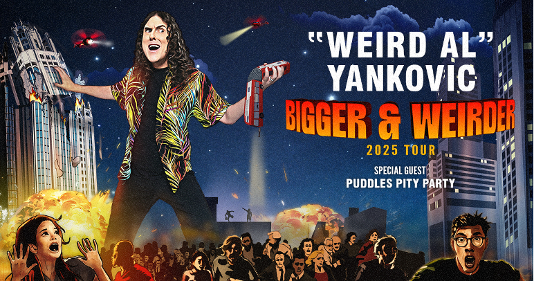 Weird Al Yankovic in the “Bigger & Weirder 2025 Tour" - Boch Center Wang Theatre (Boston, MA.)