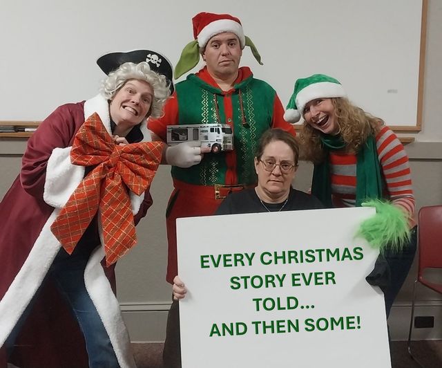 "Every Christmas Story Ever Told (And Then Some)" by Michael Carleton, James FitzGerald, and John K. Alvarez - Stratton Players (Fitchburg, MA.) - REVIEW