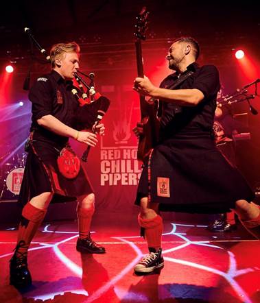 "The Red Hot Chilli Pipers" - Hanover Theatre and Conservatory for the Performing Arts (Worcester, MA.)