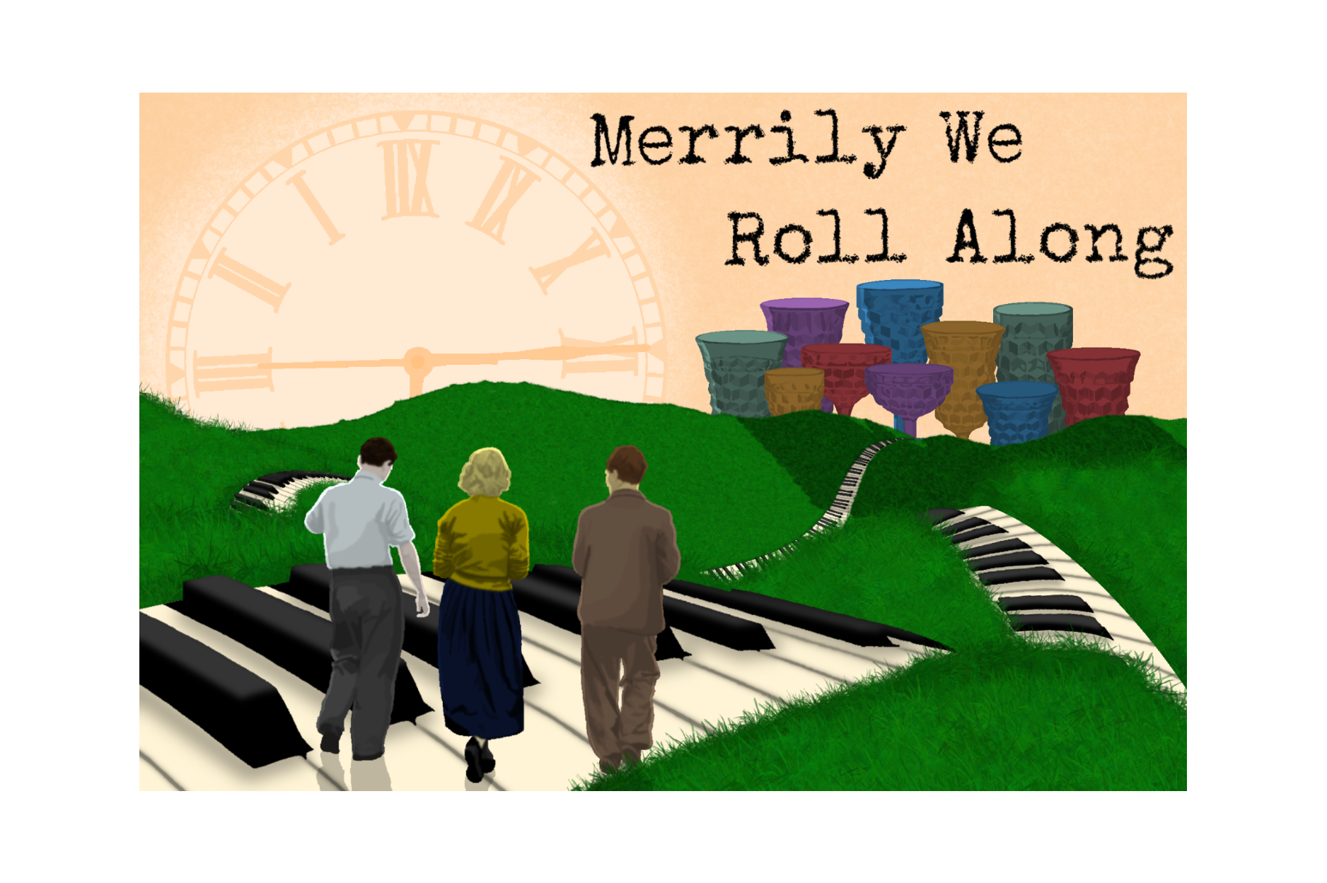 "Merrily We Roll Along" - Furth/Sondheim - Sullivan Rep (Dedham, MA.) - REVIEW