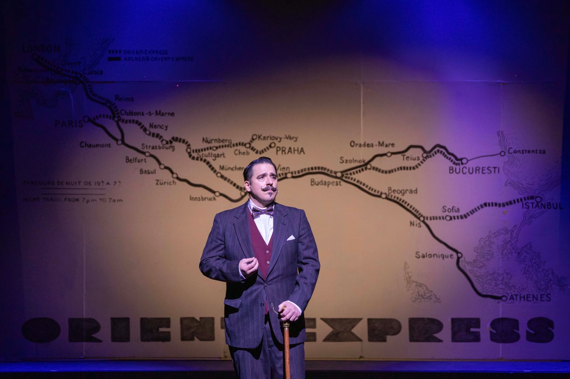 Agatha Christie's "Murder on the Orient Express" - Adapted by Ken Ludwig - Theatre at the Mount (Gardner, MA.) - REVIEW