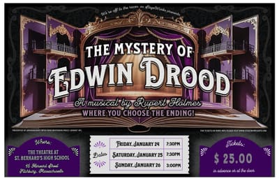 "The Mystery of Edwin Drood" - by Rupert Holmes - StageWorks (Fitchburg, MA.)