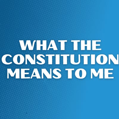"What the Constitution Means to Me" - by Heidi Schreck - Greater Boston Stage Company (Stoneham, MA.)