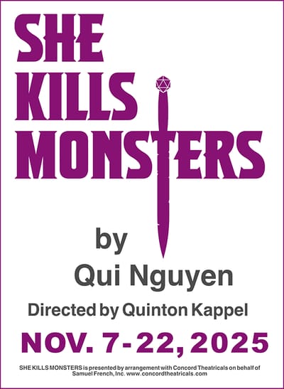 "She Kills Monsters" - by Qui Nguyen - Concord Players (Concord, MA.)