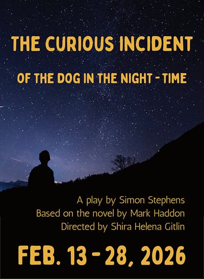 "The Curious Incident of the Dog in the Night-Time" - by Simon Stephens, Mark Haddon - Concord Players (Concord, MA.)
