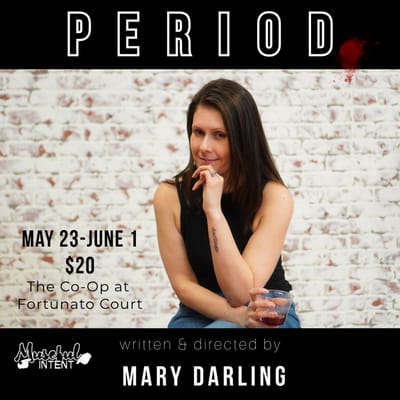 "Period" - by Mary Darling - Museful Intent (Sturbridge, MA.)