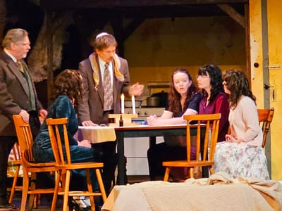 "The Diary of Anne Frank" - by Frances Goodrich and Albert Hackett - Theatre Of Northeastern Connecticut, Inc. at the Bradley Playhouse (Putnam, CT) - REVIEW