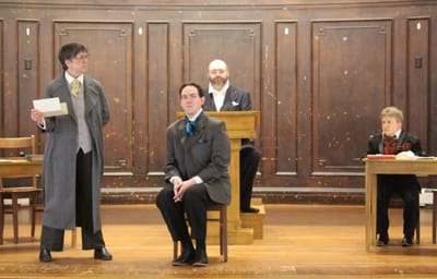 "Gross Indecency: The Three Trials of Oscar Wilde" - by Moisés Kaufman - City on a Hill Arts (Leominster, MA.) - REVIEW