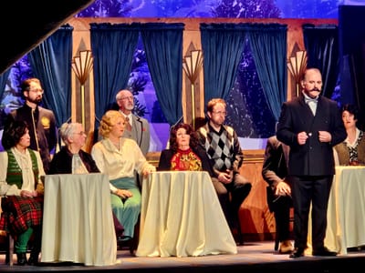 Agatha Christie's "Murder on the Orient Express" - Adapted by Ken Ludwig - Theatre Of Northeastern Connecticut, Inc. at the Bradley Playhouse (Putnam, CT) - REVIEW