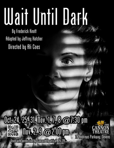 "Wait Until Dark" - by Frederick Knott and Jaffrey Hatcher - Cannon Theatre (Devens, Ma.)