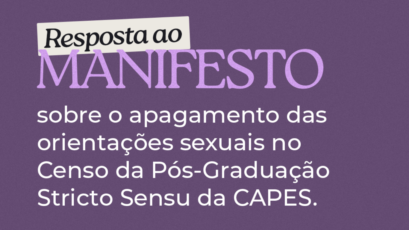 Reunião entre presidência da CAPES, Rede LésBi Brasil, LBL, CNLGBTQIA+ e ANPEd resulta em encaminhamentos sobre dados das orientações sexuais no Censo da Pós-Graduação