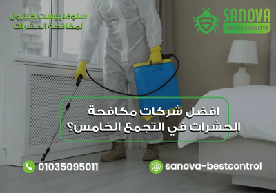 شركات مكافحة الحشرات في التجمع الخامس وكيف تختار الشركة المناسبة؟