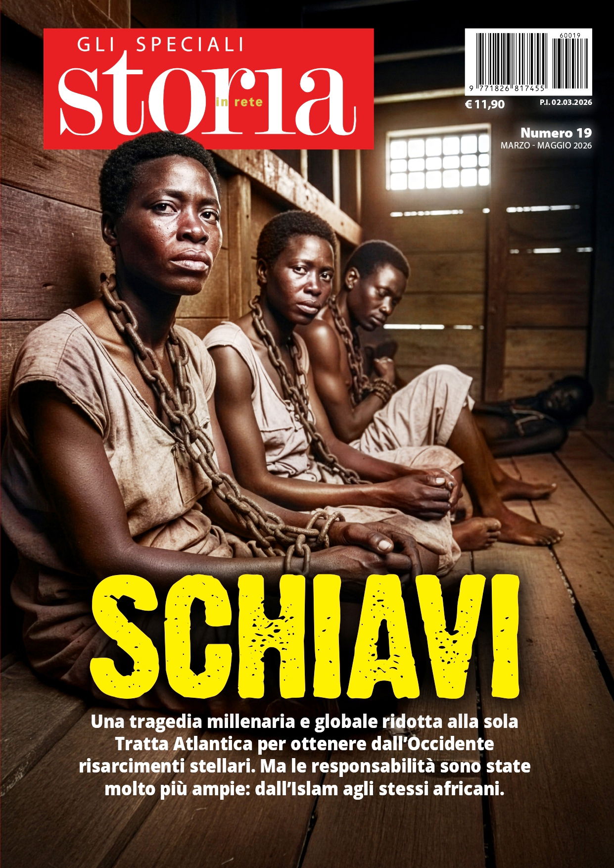 SCHIAVISMO E COLONIALISMO
DISTINTI E DISTANTI