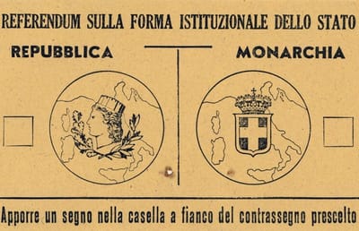 RIFLESSIONI SULLA MONARCHIA