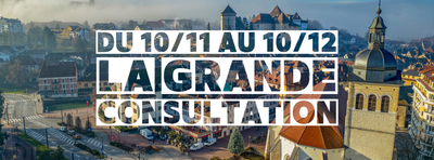 Lancement de la grande consultation en ligne "Annecy 2026"