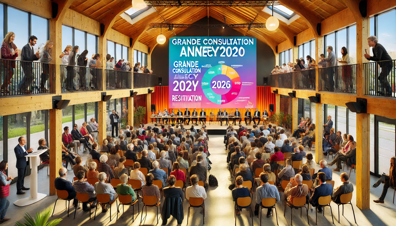 Evénement de restitution de la Grande Consultation Annecy 2026