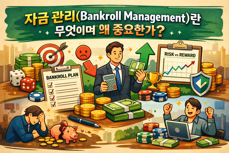 자금 관리(Bankroll Management)란 무엇이며 왜 중요한가?