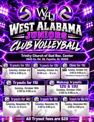 Tryout Information and Registration image