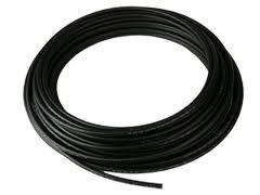 Tubo de poliamida preto PA6 Nylon