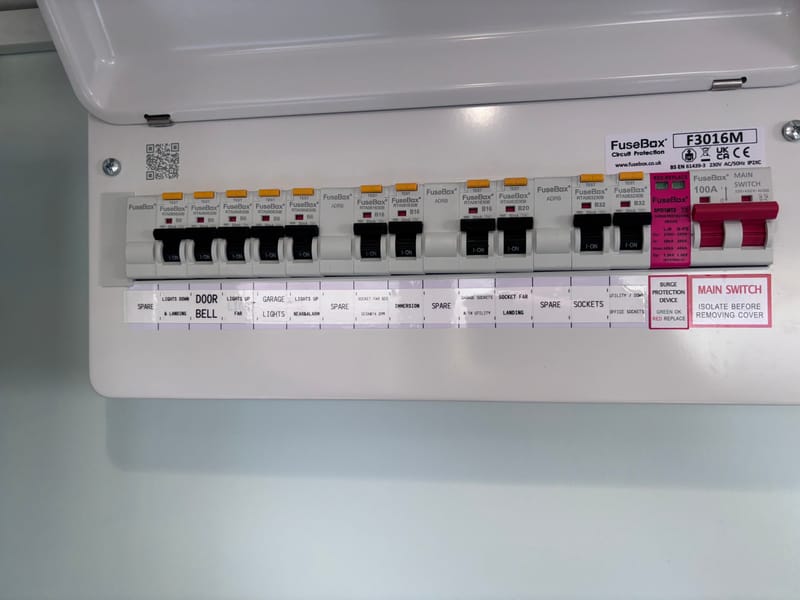 Consumer Unit Upgrades (Fuse Box Replacement)